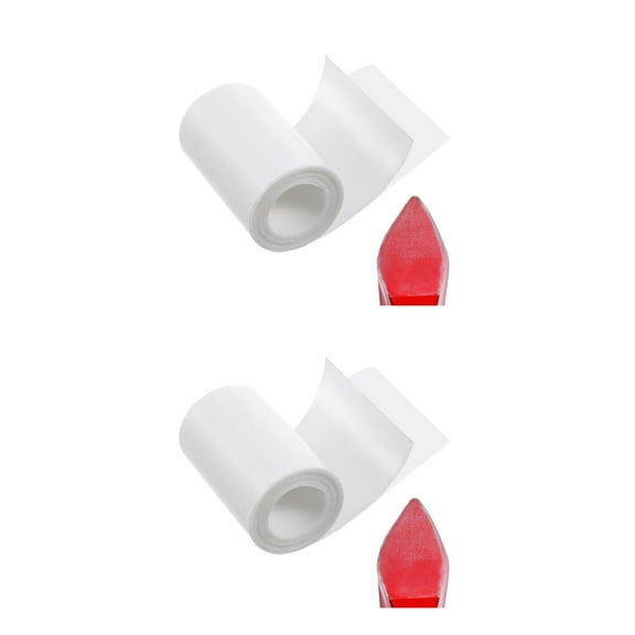 Worgeous  2 Rolls Shoe Sole Protector Bottom Protectors Shoes Man White