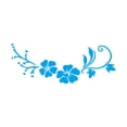thumbnail image 1 of Clearance! for RV Motorhome Trailer Door Panel Side Decal Sticker Fashion Graphical Modelling Adornment Door Flower Stickers DIY Modified SUV Engine Cover Vinyl Decals Car Sticker,Light Blue, 1 of 9