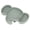 green, variant on BOKYAN Silicone Elephant Suction Plate – Self‑Feeding Baby Plate, Divided, Odorless, Safe, Dishwasher & Microwave Safe, Green, 6+ Months