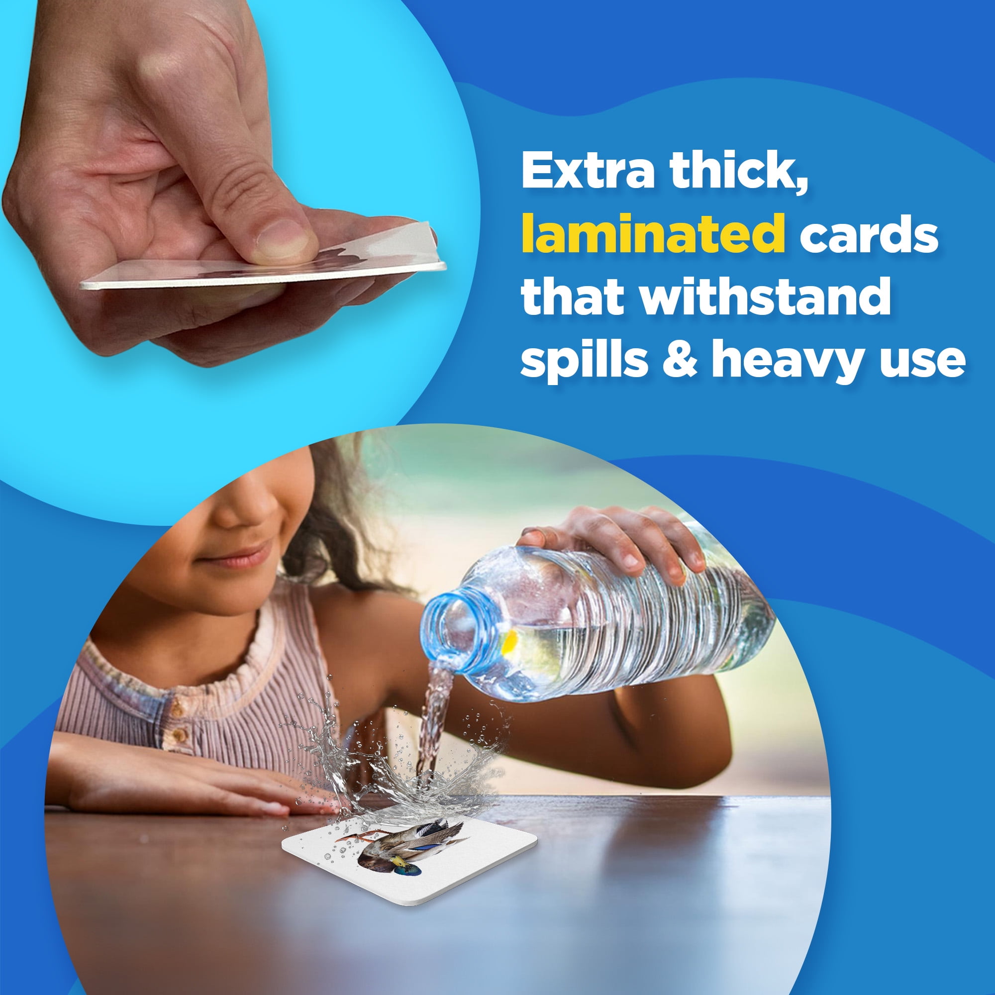 ThinkPsych First Nouns Picture Play Cards - 150 Flash Cards for Speech Therapy, Toddlers 2-4, Autism, Preschool