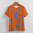 thumbnail image 4 of Paisley T Shirts Basic T-Shirt Short Sleeve Ladies Tee Shirt Summer Graphic Clothing, 4 of 5