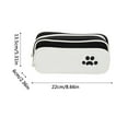 thumbnail image 3 of Usmixi Deals Paw Print Multilayer Pen Bag For Middle And Primary School Large Capacity Stationery Box Design Style Student Pencil Storage Bag, 3 of 5