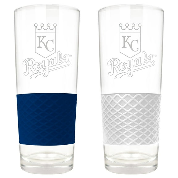 Kansas City Royals 22oz. Logo Score Pint Glass Two-Piece Set