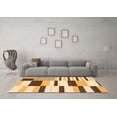 thumbnail image 3 of Ahgly Company Indoor Rectangle Abstract Orange Modern Area Rugs, 7' x 9', 3 of 4