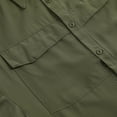 thumbnail image 6 of Youthup Men's Quick-Dry Long Sleeve Button-Down Shirt - Moisture Wicking Outdoor Hiking Fishing Shirt with Multiple Pockets, 6 of 8
