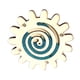 thumbnail image 5 of Tablero de actividades Montessori de madera con rueda dentada para bebés, actividad sensorial para educación temprana Azul claro, 5 of 6