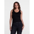 thumbnail image 2 of Scenario Women's Rib Tank Top, Sizes XS-XXXL, 2 of 6