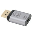 thumbnail image 1 of FLAMEEN Adaptateur TypeC Femelle vers DP Mâle, Convertisseur Type C vers DP, Adaptateur Type C vers DP 4K 60Hz Femelle vers Mâle Convertisseur Vidéo pour Windows/Android/OS, 1 of 8