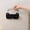 Black, variant on Cat Face Glasses Storage Rack 6.9x3.3 Inch - Wall Mounted Sunglasses Holder with Adhesive Backing, No-Drill Display Shelf for Eyeglasses, Keys, Hairbands, Bathroom, Entryway, Bedroom Organizer