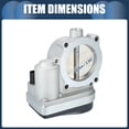 thumbnail image 4 of Cuerpo de Aceleración Único Bargains para Chrysler 300 2.7L 3.5L V6 2005-2010 Reemplazo No.4861691AA/4861694AA, 4 of 7