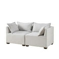 thumbnail image 2 of Gracie Mills Wolfe Harmony Corner Lounge Modular Chair - GRACE-15335, 2 of 4