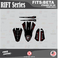 thumbnail image 3 of Kalair GFX Graphics Kit for Beta XTRAINER 250 and XTRAINER 300 (All Years) Rift Series, 3 of 5