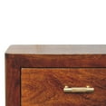 thumbnail image 5 of Lesuto Luca Nightstand - Modern, Wood, 3 Drawers, 5 of 11
