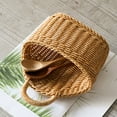 thumbnail image 4 of Handmade Woven Hanging Basket Wicker Handed Storage Basket for Home Garden Wedding Wall Decorations, 4 of 5