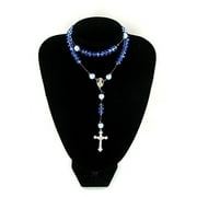 Rosary Necklace Making Supplies, Catholic Prayer Beading Kit, First Communion Gift For , 1 kit