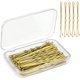 thumbnail image 1 of Kit de horquillas para el cabello de 50 piezas, pinzas para el cabello, horquillas para sujetar el cabello con seguridad, 1 of 5