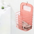 thumbnail image 5 of PONPRNGY Clothing Storage Bins Laundry Basket Wall Mounted Rack: Plastic Small Dirty Laundry Hamper Basket Hanging Laundry Basket with Handle for College Dorm, 5 of 6