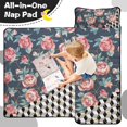 thumbnail image 4 of Pioneer Flower Floral Print Pattern Toddler Nap Mats for Kids Preschool,Sleeping Mat Bag or Kids,Toddler Sleeping Bag,Toddler Nap Mat or Daycare, 4 of 6