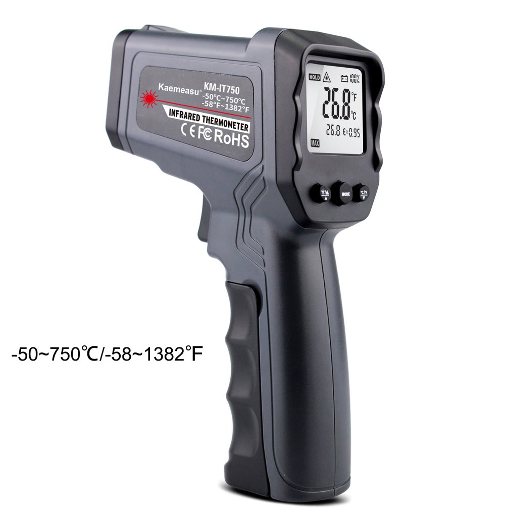 BJYX Kaemeasu Digital Infrared Thermometer Multipurpose Electronic