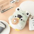 thumbnail image 3 of HombresMujeresCreativoLindoEncantadorCosplayDisfrazJuegoCambiarseRopaDonutPingüinoColganteLlaveroLlaverosRegaloColganteBolsoToteMonedero, 3 of 5