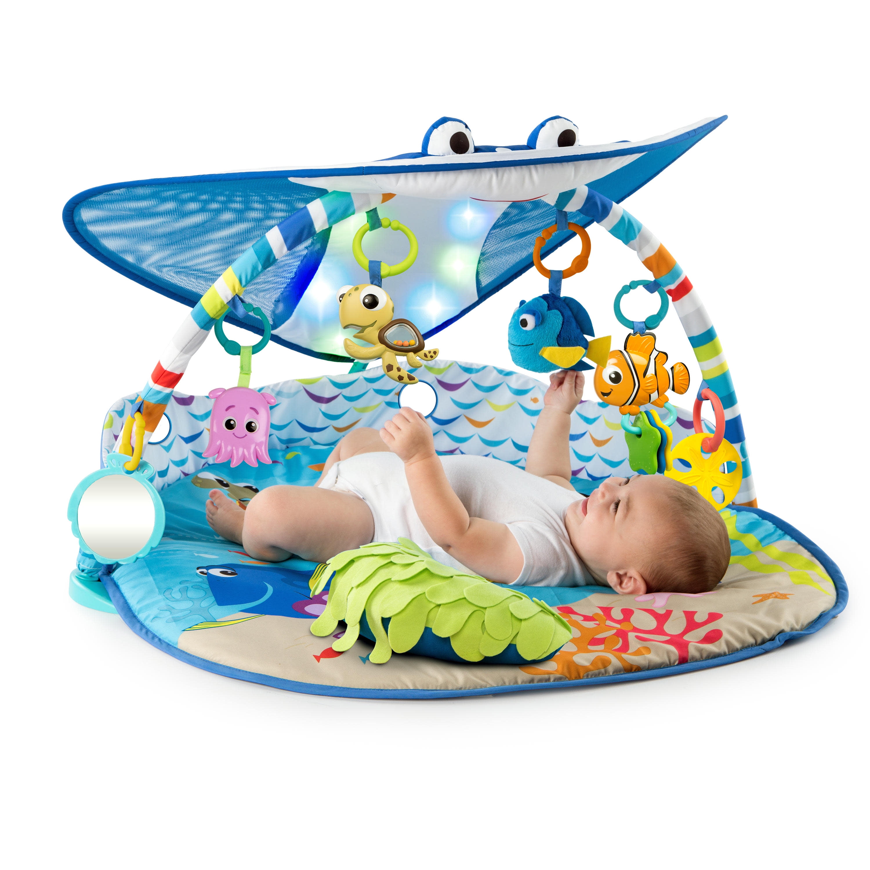 mr ray ocean lights activity gym walmart