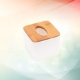 thumbnail image 1 of WHAMVOX 2PCS Facial Tissues Boxes in Plastic for General Users at Car and Office, 1 of 8