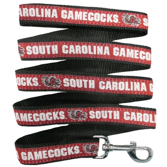 Pets First NCAA South Carolina Gamecocks Leash for Dogs - Officially Licensed - 50  Teams - 3 Sizes