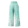 thumbnail image 5 of WXLWZYWL Womens Trousers Wide Leg High Waist Loose Fit Trousers Pants for Women Linen High Cut Summer Fall Trousers Pants 2024, 5 of 5