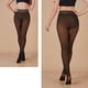 thumbnail image 4 of Leggings extragrandes de 220 g para mujer con forro polar y pantalones capri de poliéster., 4 of 9