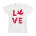 thumbnail image 2 of J'aime le Canada T-Shirt Blanc pour Enfants, 2 of 3