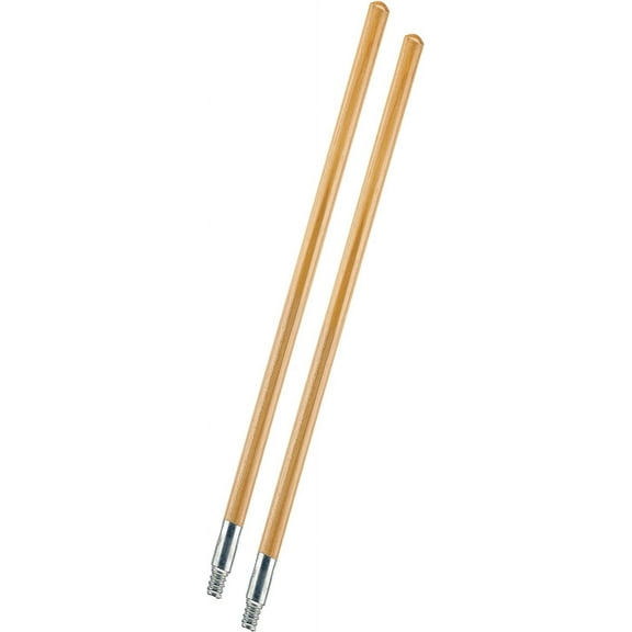 60" Hardwood Metal Thread Handle (2 Pack)