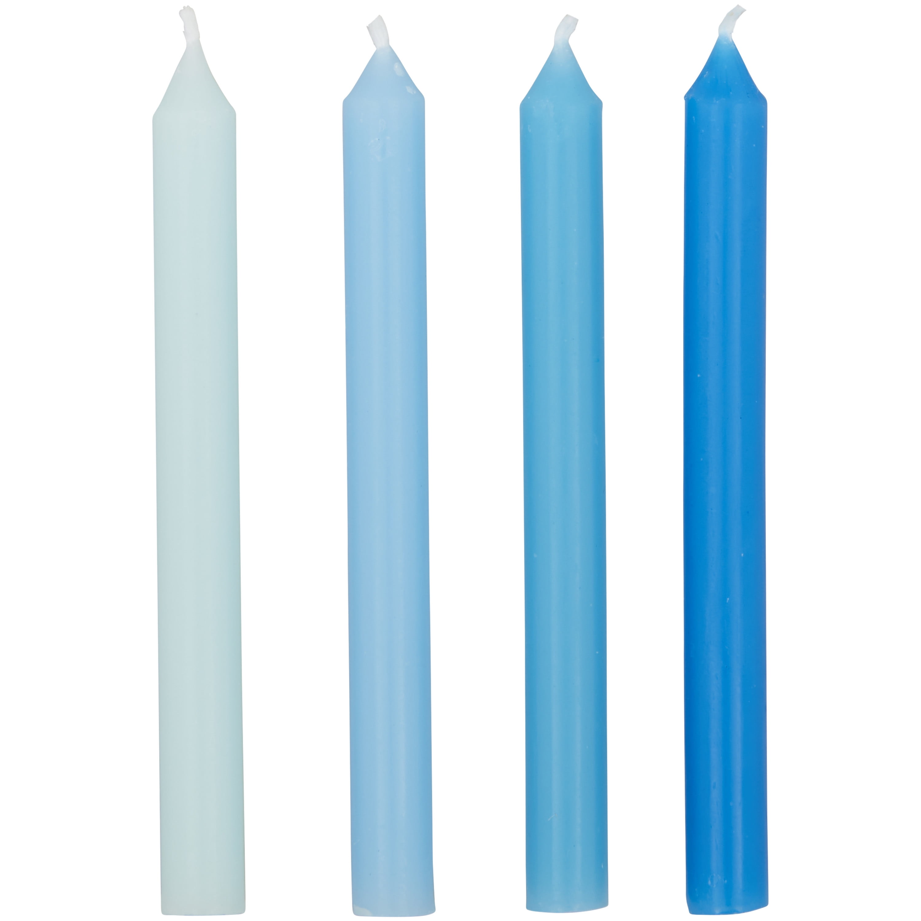 Great Value Blue Ombre Birthday Candles, 16-Count