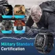 thumbnail image 3 of Reloj Inteligente Militar Para Hombres Bluetooth Hd Táctico, 3 of 8
