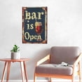 thumbnail image 6 of 16x24 inch Oil Paintings On Canvas Beer 'Bar Is Open' Slogan,Indoor Outdoor Bar,Tavern Wall Decor Art Prints,Gift For Bar Lovers,Modern Style Beer Vintage Decor Canvas Painting,For Man Cave, 6 of 6