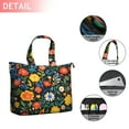thumbnail image 2 of Pioneer Flower Floral Print Pattern Travel Tote Bags for Women Carry On,Large Weekender Bags for Women Travel,Multi Functional Duffle Bag for Work,Shopping,Sports, 2 of 5
