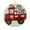 Pattern, variant on Christmas Ornaments Farmhouse Red Truck Keepsake Gift Ornament for Christmas Tree Decor Old Red Truck Christmas with Snowman Christmas Tree Ornaments