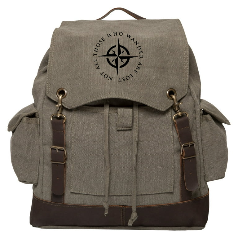 Not All Who Wander Are Lost - Backpack