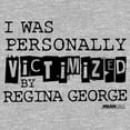 thumbnail image 2 of Junior's Mean Girls Victimized by Regina George Graphic Tee Athletic Heather Small, 2 of 3
