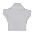 thumbnail image 3 of Camiseta de manga corta a escala 1:12, estilo retro, realista, mini top de verano, mini camiseta básica blanco, 3 of 9