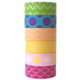 thumbnail image 1 of Coofit 6 Rolls Christmas Masking Planner Tape Cute Tearable Cartoon Craft Tape, 1 of 10