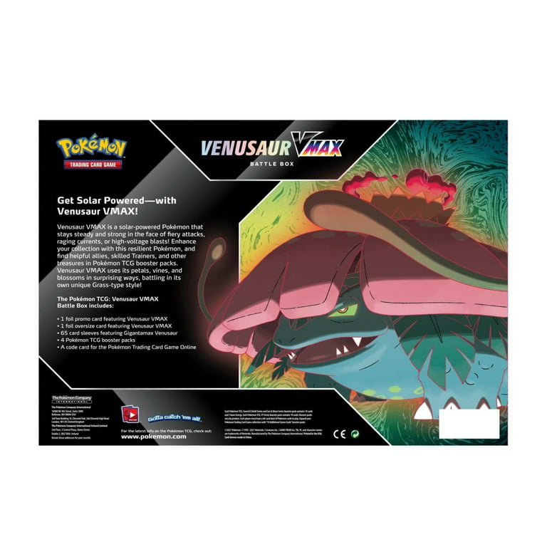 Pokémon Trading Card Game: Venusaur VMAX Box 