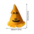 thumbnail image 2 of Halloween Costume, Halloween Outfit, Halloween Roleplay, Pumpkin Cape Costume Set Orange Cloak With Hat and Candy Bucket Halloween Pumpkin Outfit for Holiday Celebration, Saffron One Size, 2 of 7