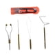 thumbnail image 5 of Herramientas para atar moscas Herramientas para atar anzuelos de pesca con mosca Enhebrador de bobinas de disco Pesca con mosca 5 soportes dorados., 5 of 9