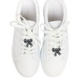 thumbnail image 2 of Unique Bargains 1 Pair Shoelace Charms Sparkly Base Transparent Bow Decorative Shoe Clips Black, 2 of 5