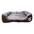 thumbnail image 3 of Cama Para Mascotas Talla X L - Estampado Huella marron Extragrande Giropet Cama XL, 3 of 6