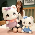 thumbnail image 2 of Nuevos juguetes Kawaii de peluche de gato para niñas, lindos animales de peluche, pareja de juguetes para gatos, regalos de Navidad para niños, decoración del hogar, 2 of 5