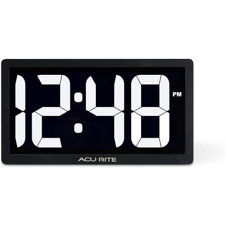 Acurite m 10 Inch Led Digital Clock With Auto Dimming Brightness White Walmart Canada Acurite m 10 Inch Led Digital Clock With Auto Dimming Brightness White Walmart Canada