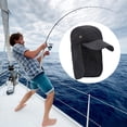 thumbnail image 2 of Breathable Outdoor Hiking Hat with Neck Flap, Adjustable Sun Fishing Caps for Men & Women, 2 of 9