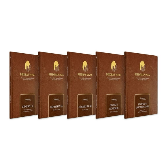 Piedras Vivas: El Pentateuco - La Serie Completa, (Paperback)