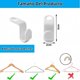 thumbnail image 2 of Ganchos de Conexión para Colgar Ropa, Ganchos de Plástico en Cascada, Clothes Hanger Connector Hooks, Ganchos para Colgar Ropa y Organizador de Clóset (50), 2 of 4